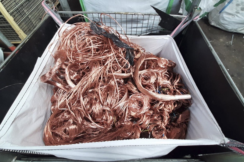 Desmantelado un grupo criminal en Rivas que robaba cobre en Cataluña y Aragón