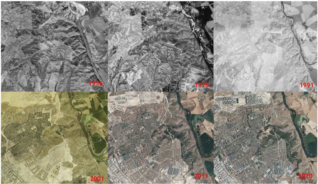 Evolución histórica del parque de Mazalmadrit