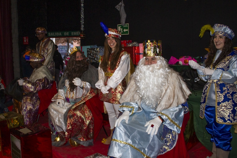 Los Reyes Magos visitan Covibar (foto: Diario de Rivas)