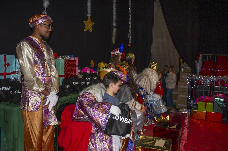Los Reyes Magos visitan Covibar (foto: Diario de Rivas)
