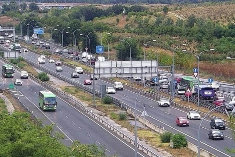 Imagen de archivo de la A-3 a su paso por Rivas