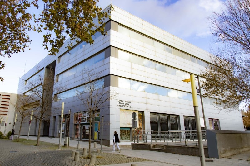 Edificio que albergará la futura Escuela de Música de Rivas