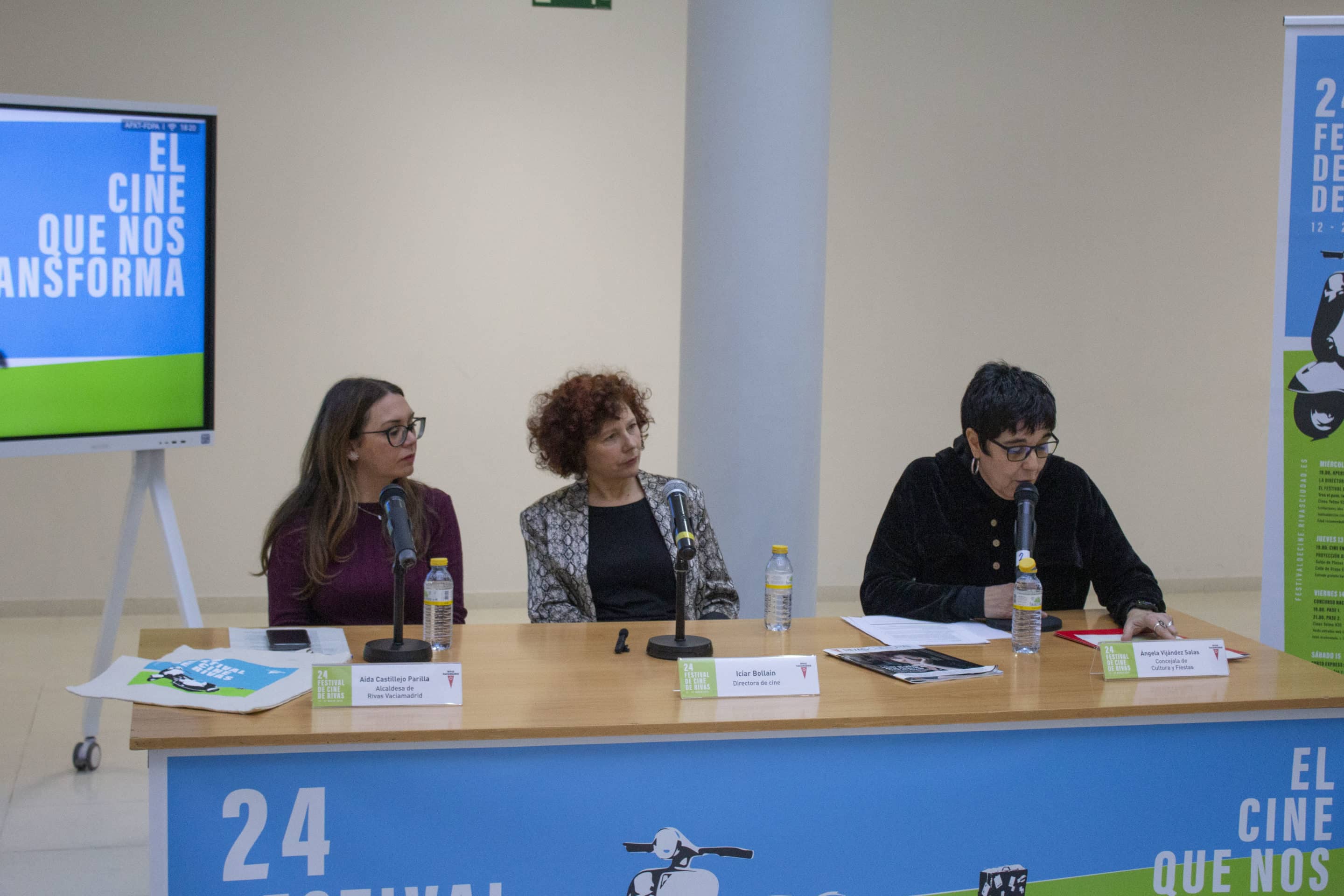 Icíar Bollaín abre el Festival de Cine de Rivas (foto: Diario de Rivas)