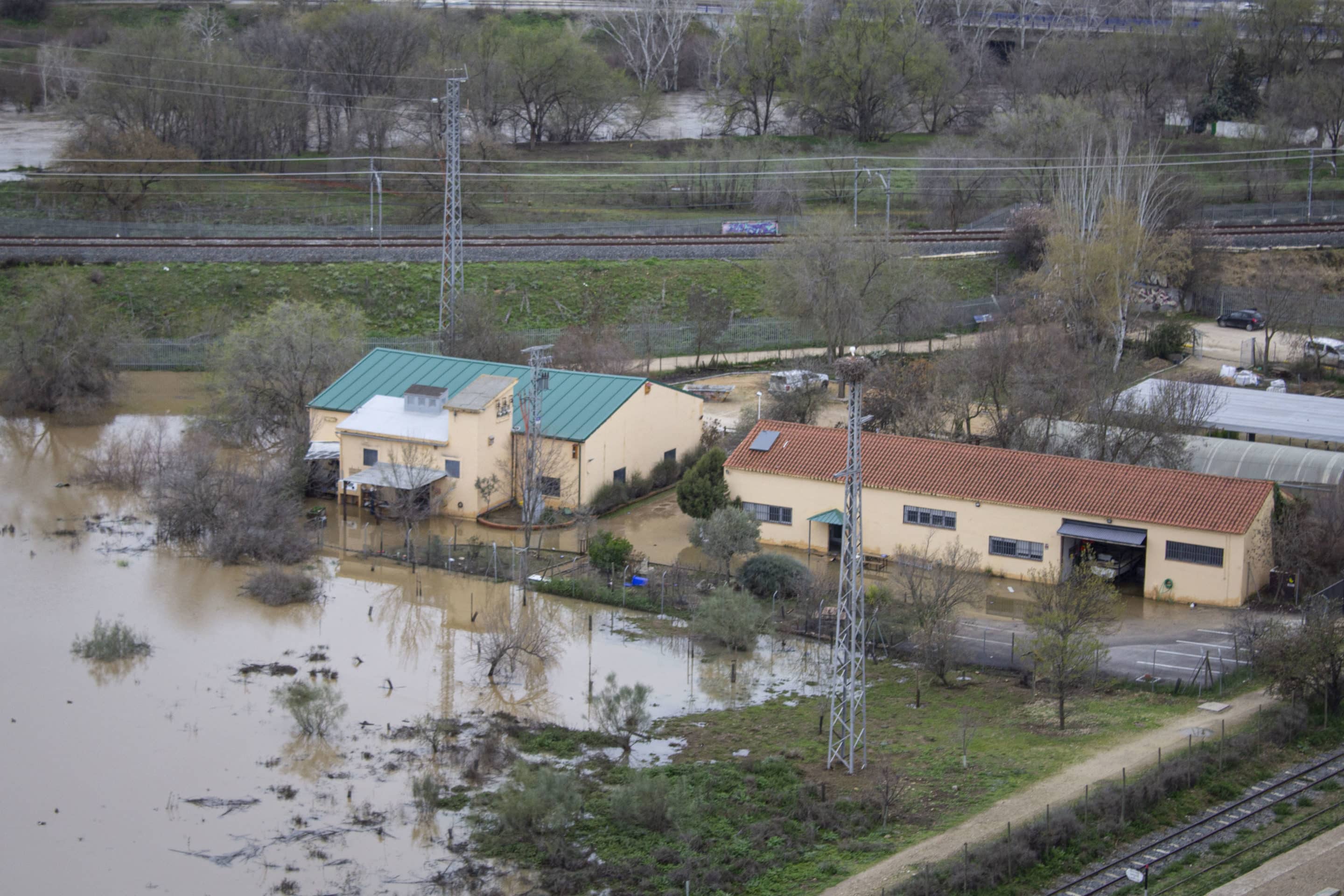 Laguna del Campillo tras las crecidas (foto: Jaime Moya)