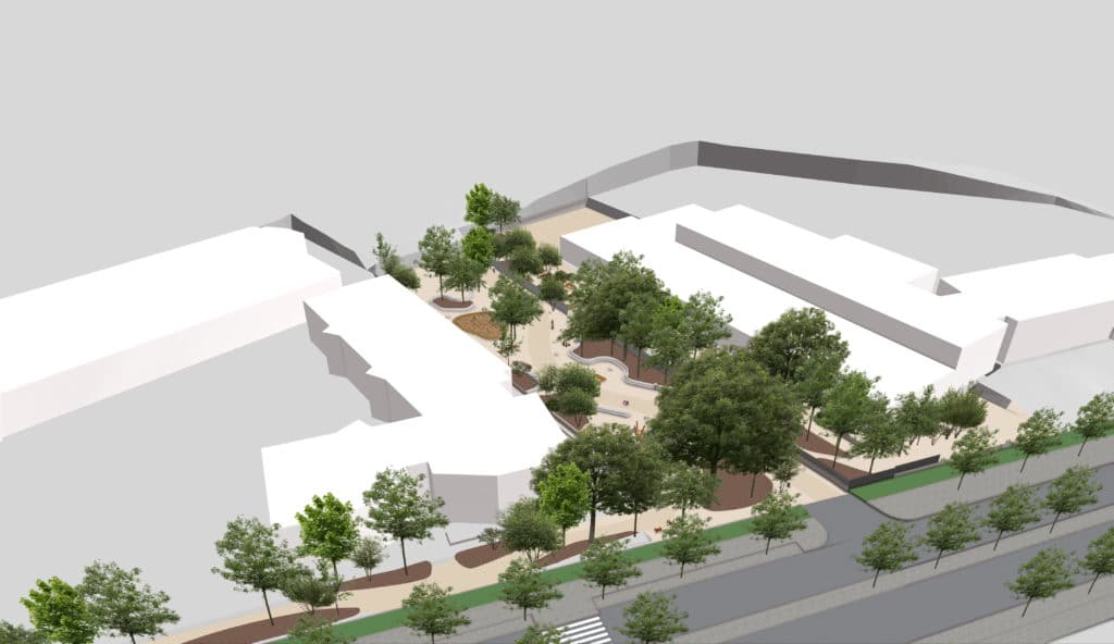 Proyecto de la nueva zona estancial del CEIPSO La Luna
