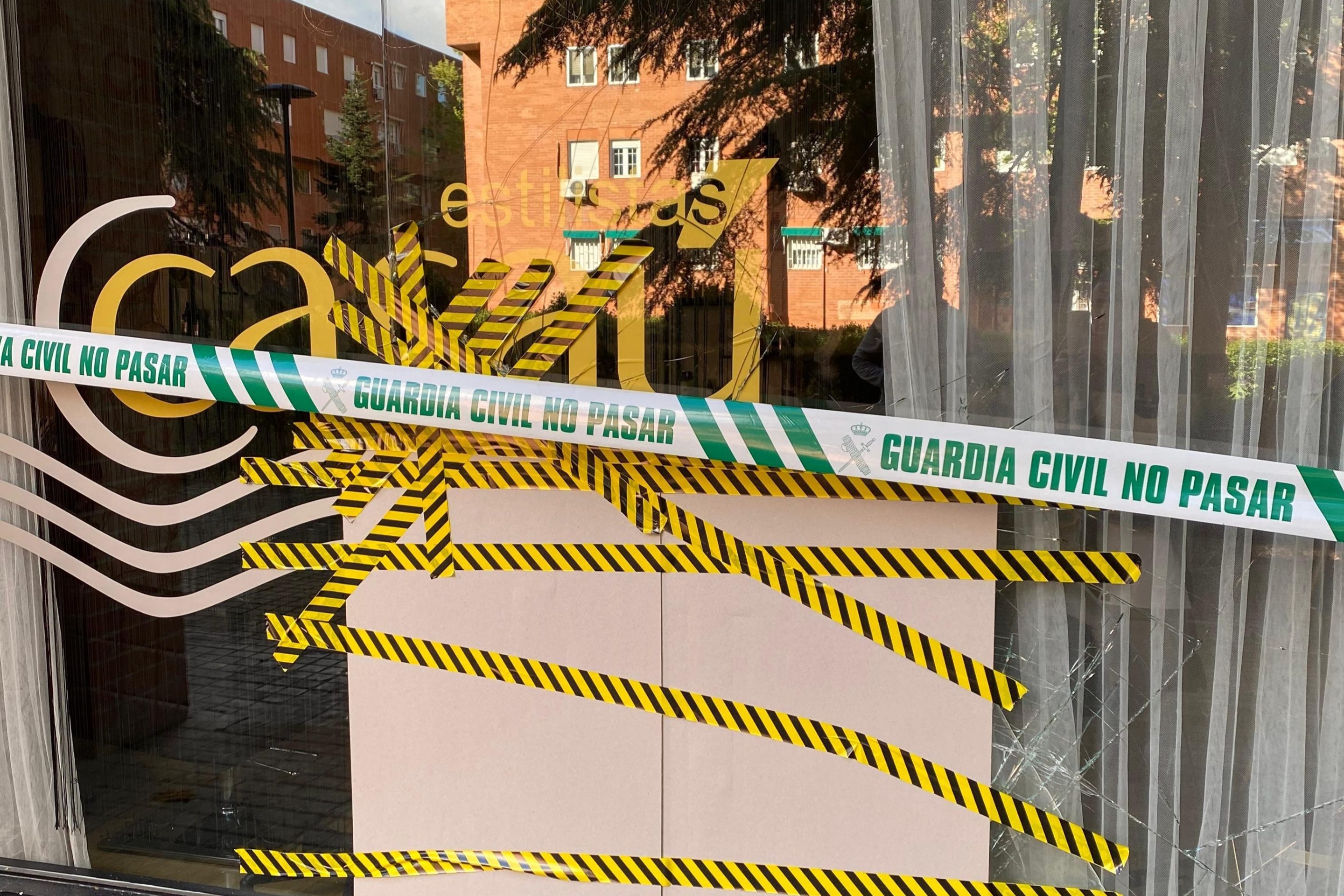 Peluquería objeto de un robo en Covibar (imagen: Casaú Estilistas)