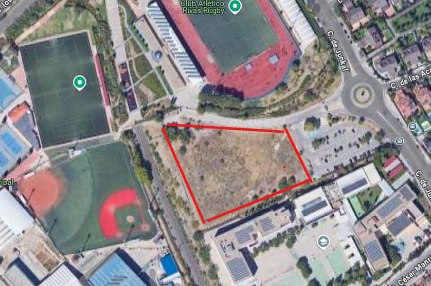 Parcela de la calle Junkal donde construirá la EMV
