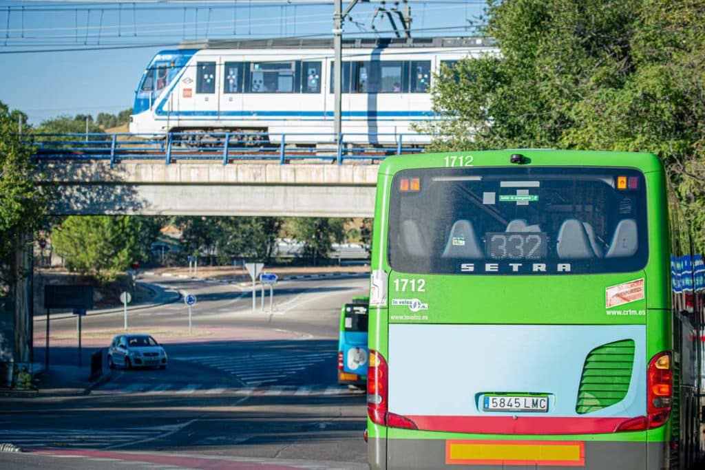 Autobús 332 de Rivas Vaciamadrid
