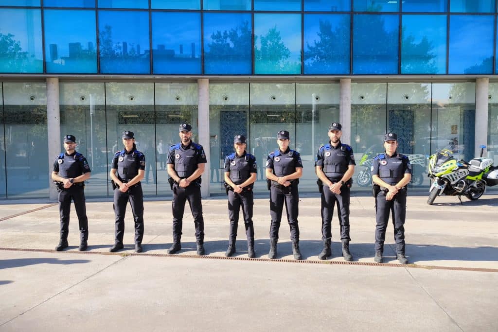Siete nuevos agentes se incorporan a la plantilla de la Policía Local (foto: Diario de Rivas)