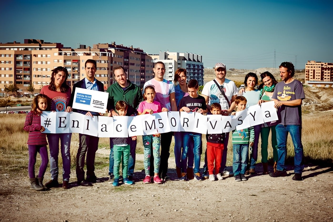 Imagen utilizada durante la campaña 'Rivas lo merece' en 2015 (Ayto. Rivas)