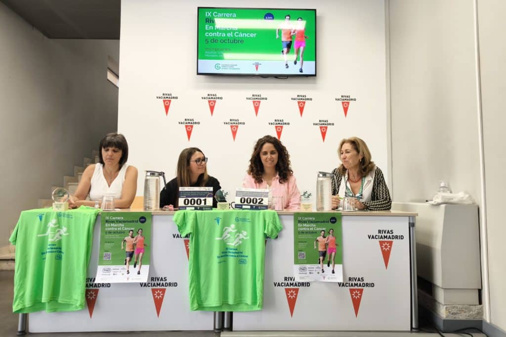 Presentación de la IX Carrera contra el Cáncer de Rivas (foto: Diario de Rivas)