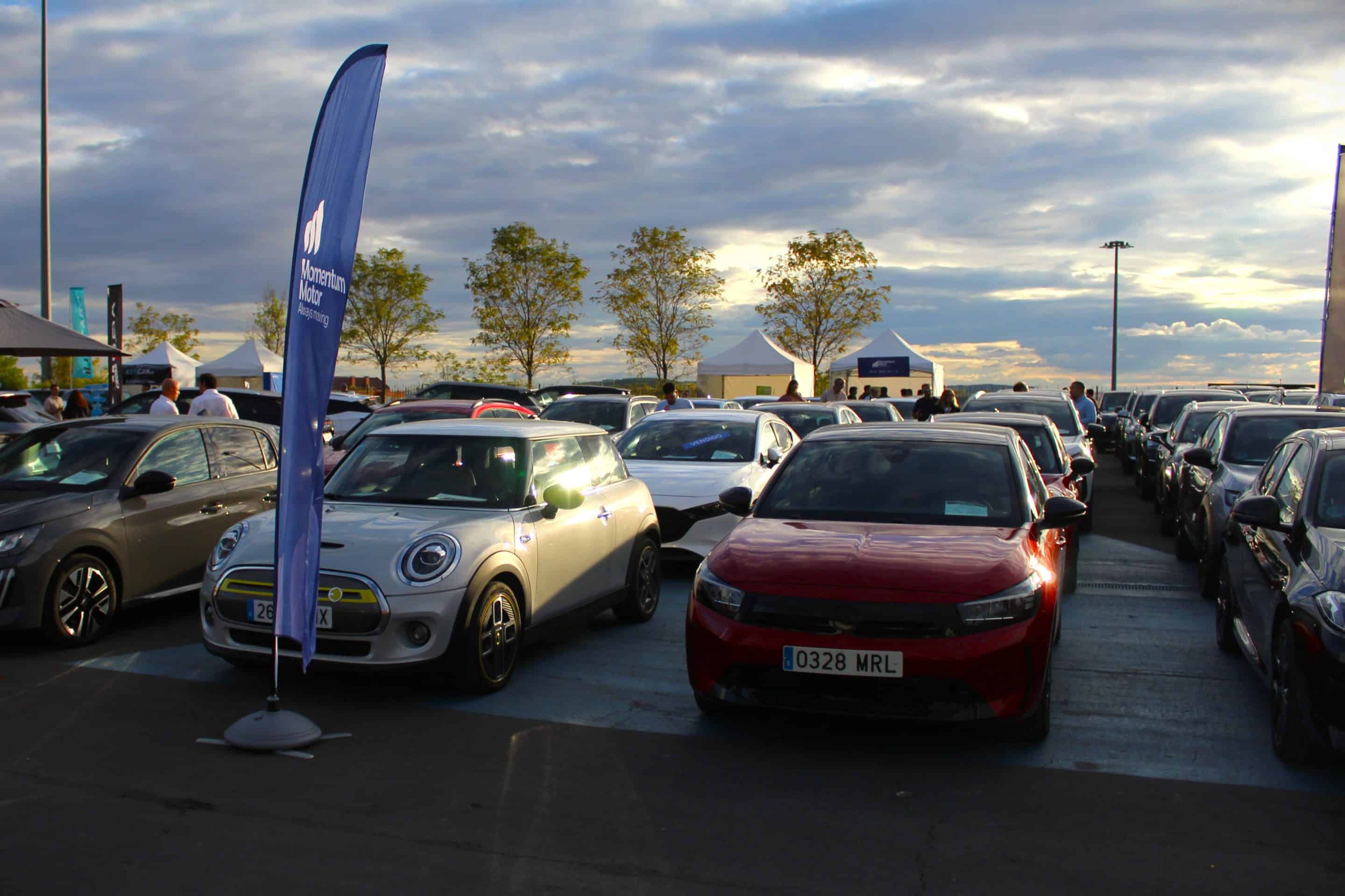 Espacio Momentum en la Feria del Vehículo Sostenible de Rivas (foto: Diario de Rivas)
