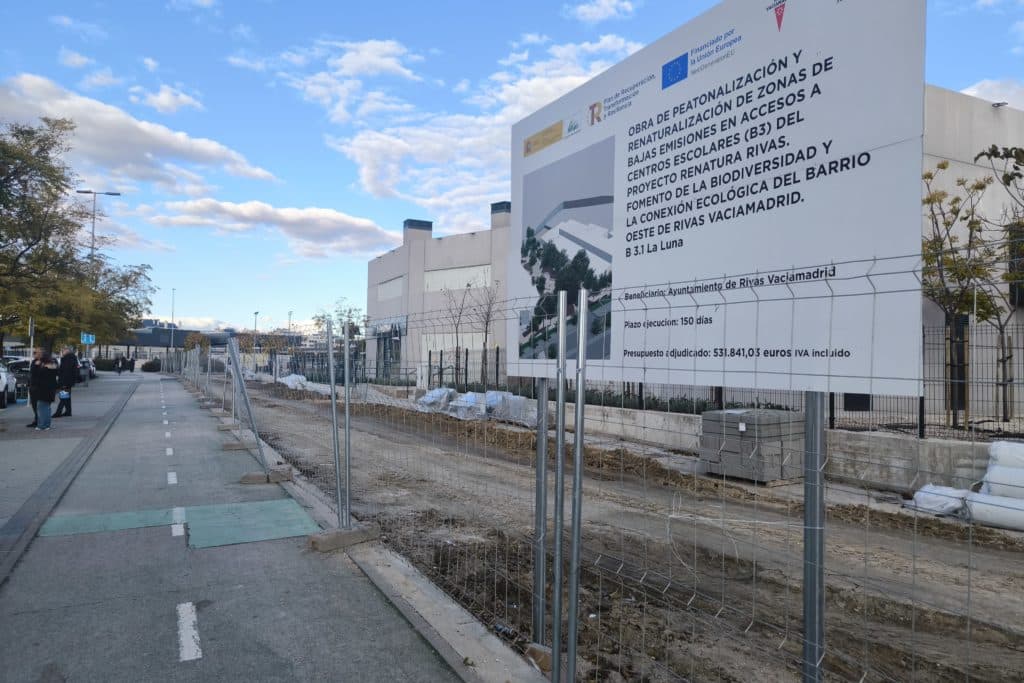 Avance de las obras de Renatura en La Luna (foto: Diario de Rivas)