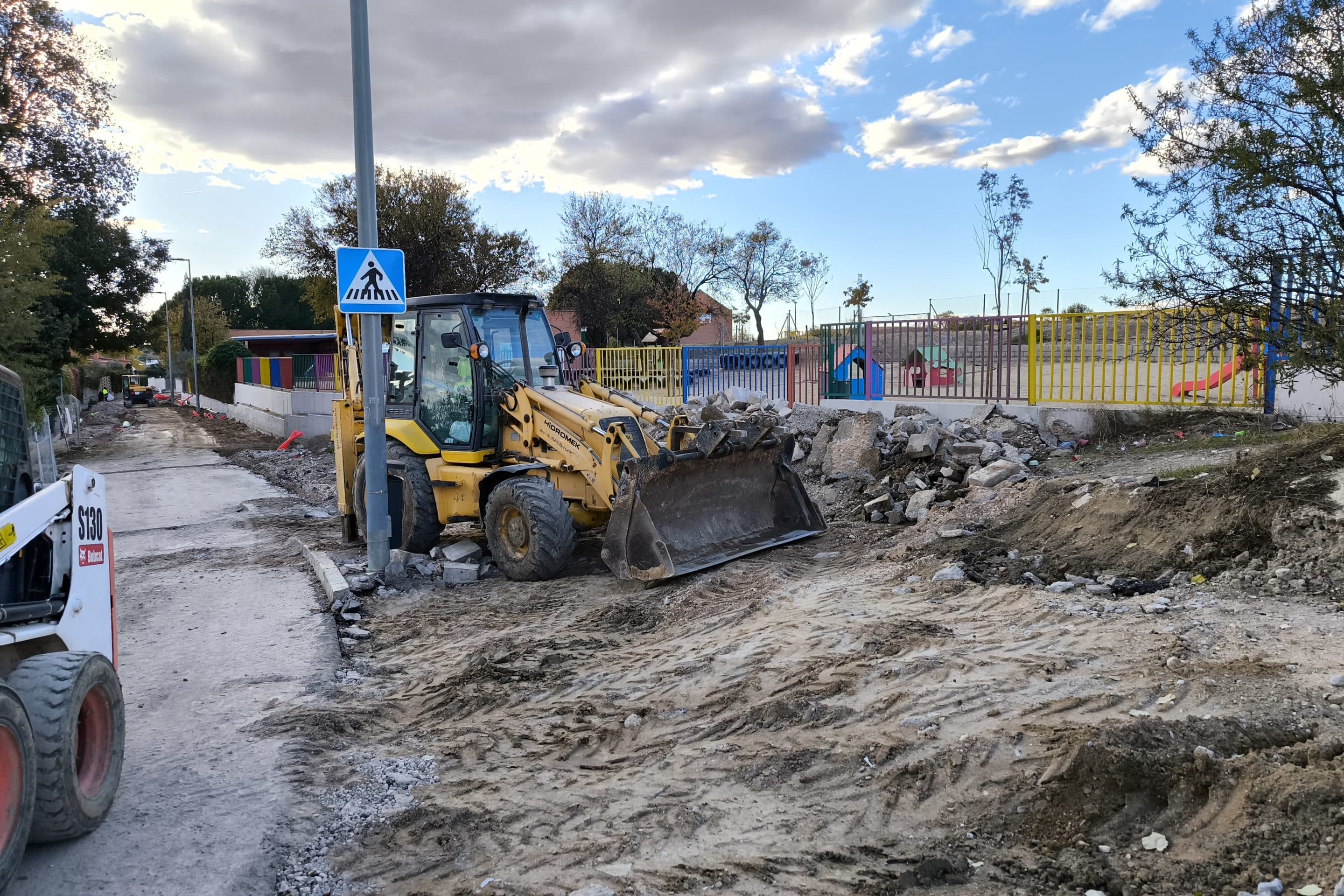 Avance de las obras de Renatura en el Mario Benedetti (foto: Diario de Rivas)