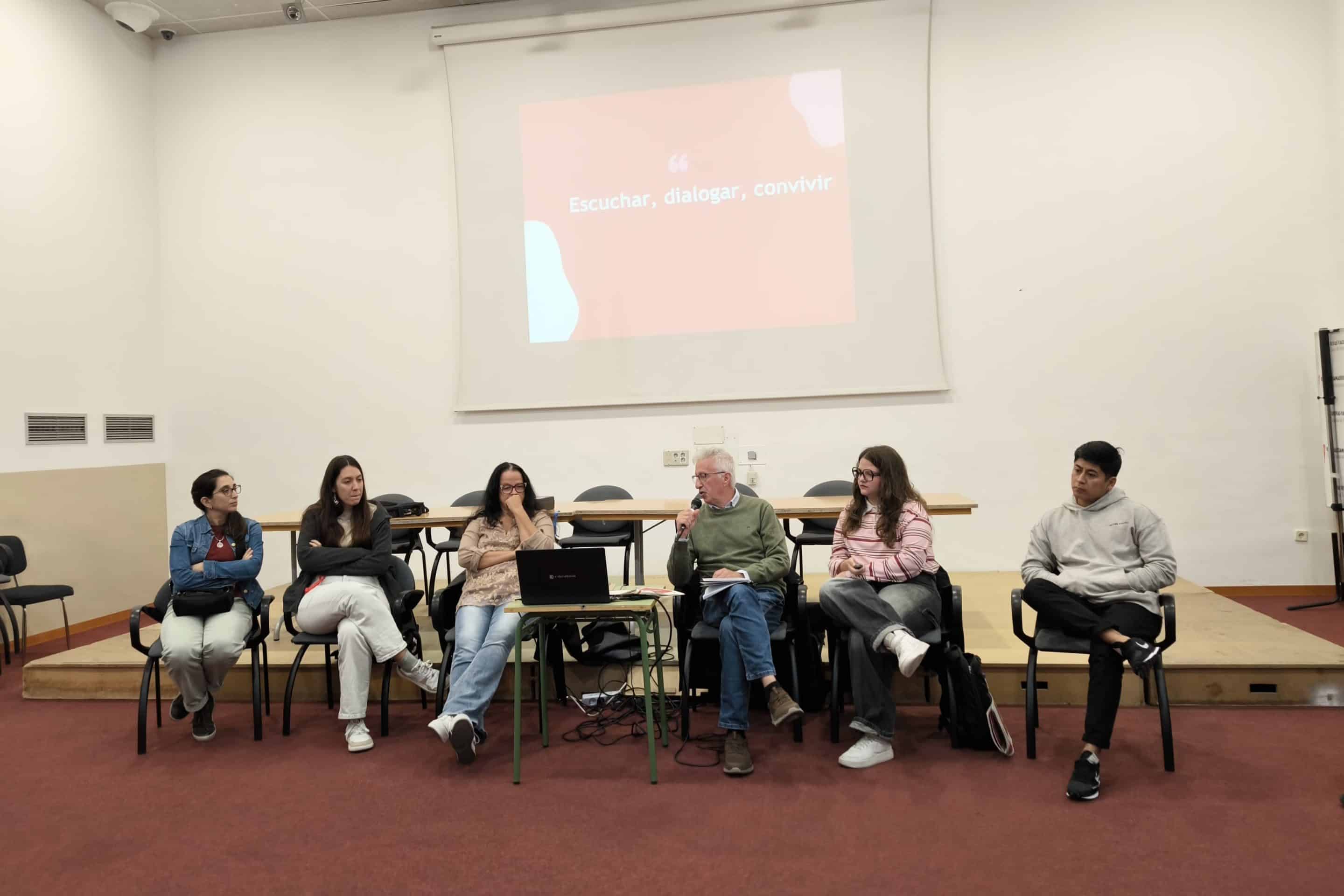 Miembros del equipo de gestión y resolución de conflictos de Rivas (foto: Diario de Rivas)