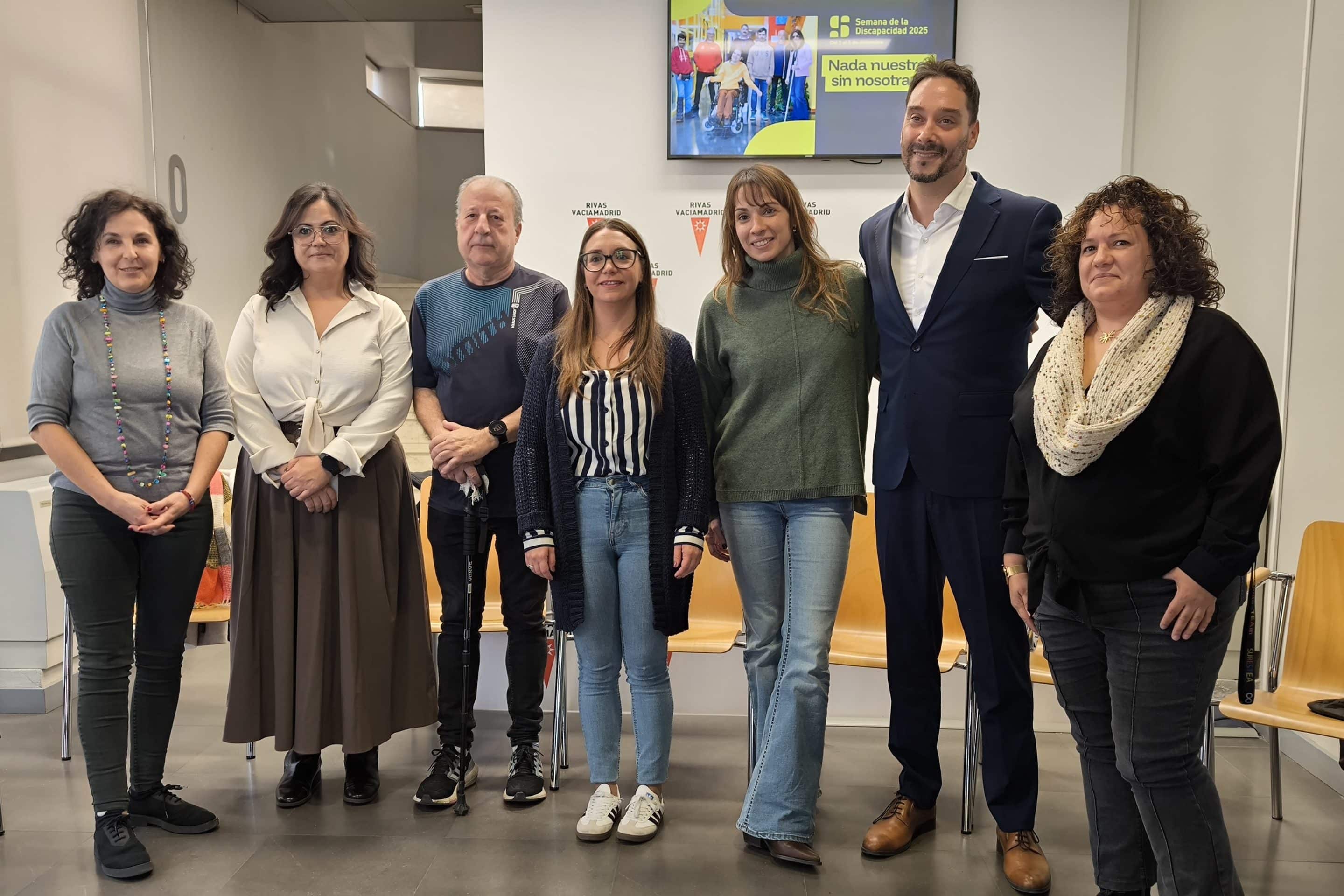 Presentación de la Semana de la Discapacidad 2025 de Rivas (foto: Diario de Rivas)