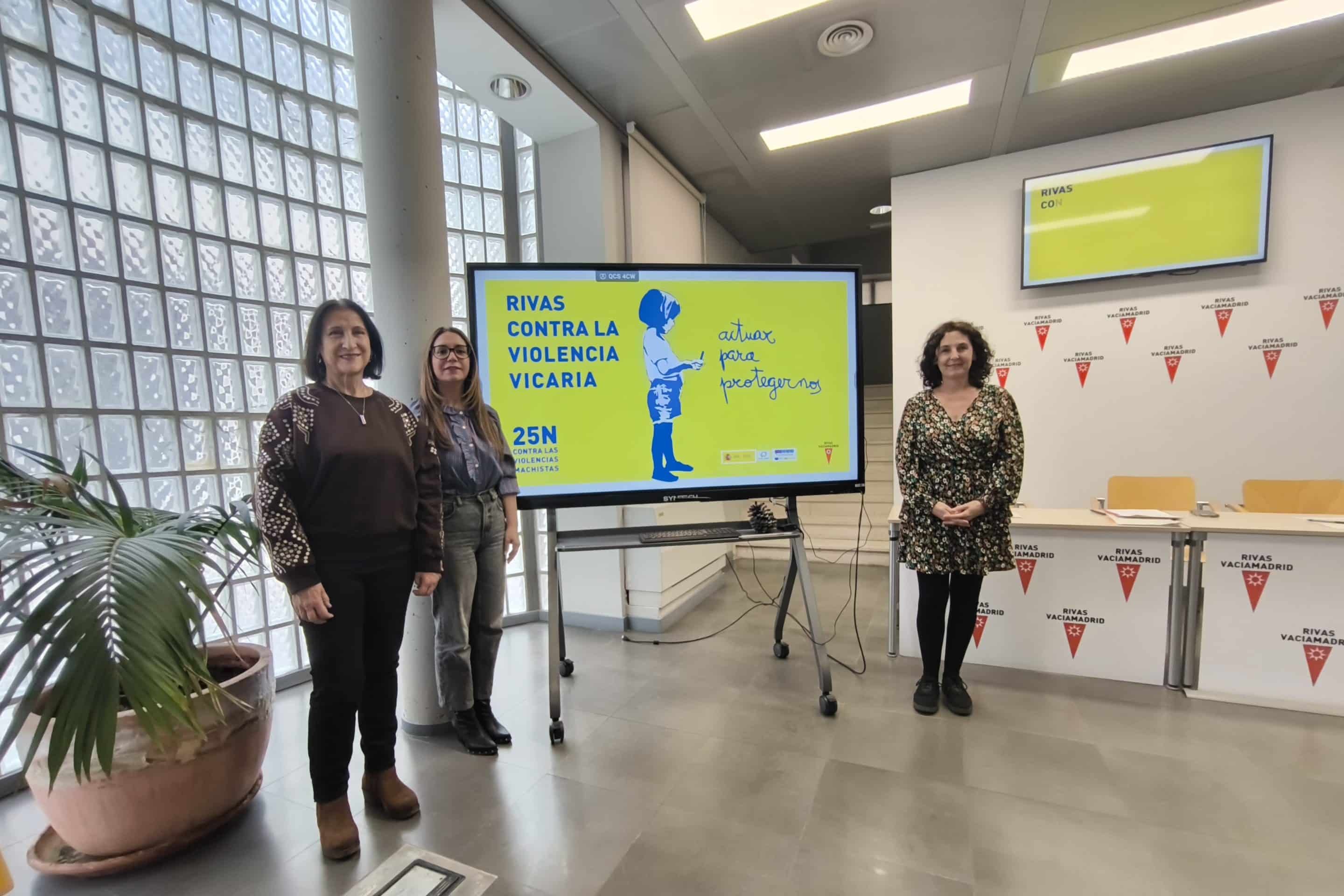 Presentación de la campaña por el 25N contra las violencias machistas (foto: Diario de Rivas)