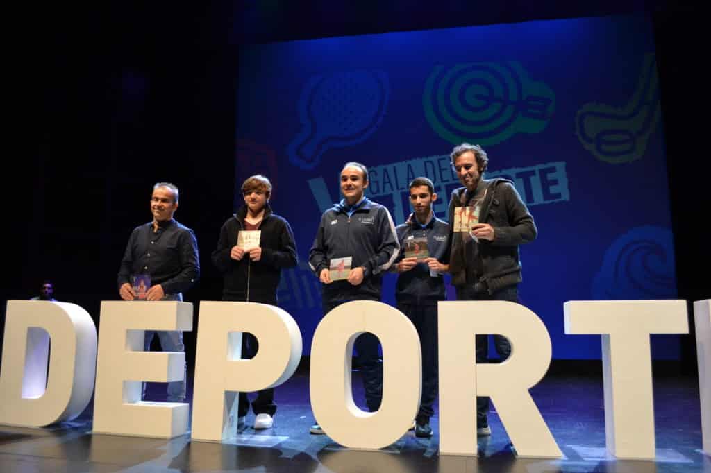 Premiados en halterofilia, break dance y atletismo durante la V Gala del Deporte en Rivas (Foto: Diario de Rivas)