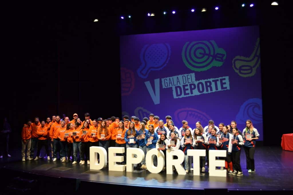 Premiados en sóftbol y beisbol durante la V Gala del Deporte en Rivas (Foto: Diario de Rivas)