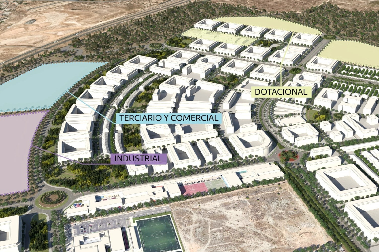 Propuesta alternativa de Jarama para el Cristo de Rivas (fuente: Jarama Inmobiliaria)
