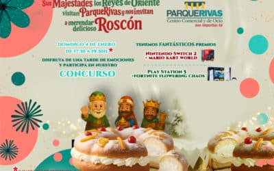 Roscón de Reyes y concurso en ParqueRivas: podrás ganar una Switch 2 o una Play Station 5