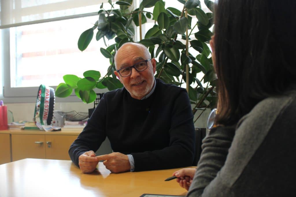 José Luis Alfaro, portavoz de IU-MM-VE de Rivas (foto: Diario de Rivas)