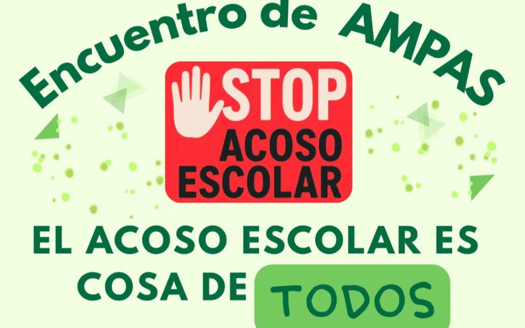 Stop acoso escolar: FAPA Rivas organiza un encuentro de AMPAS para aprender sobre esta lacra