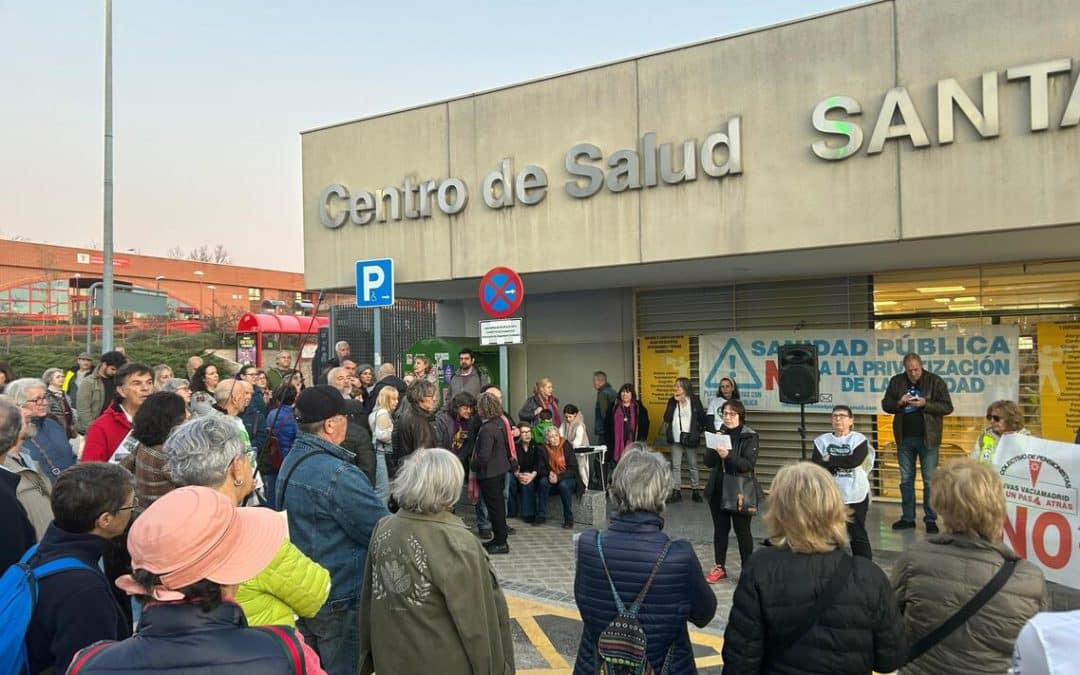 Rivas con la Sanidad Pública vuelve a movilizarse para exigir el cuarto centro de salud y denunciar desigualdades en sanidad