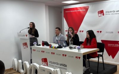 Aída Castillejo, elegida coordinadora de IU Rivas en la XII Asamblea del partido