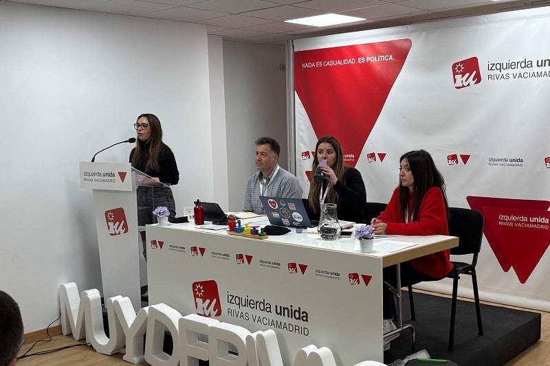 Aída Castillejo, elegida coordinadora de IU Rivas en la XII Asamblea del partido