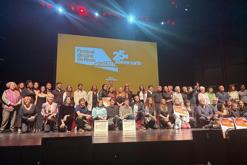Rivas celebra la entrega de premios del 25 aniversario de su Festival de cine