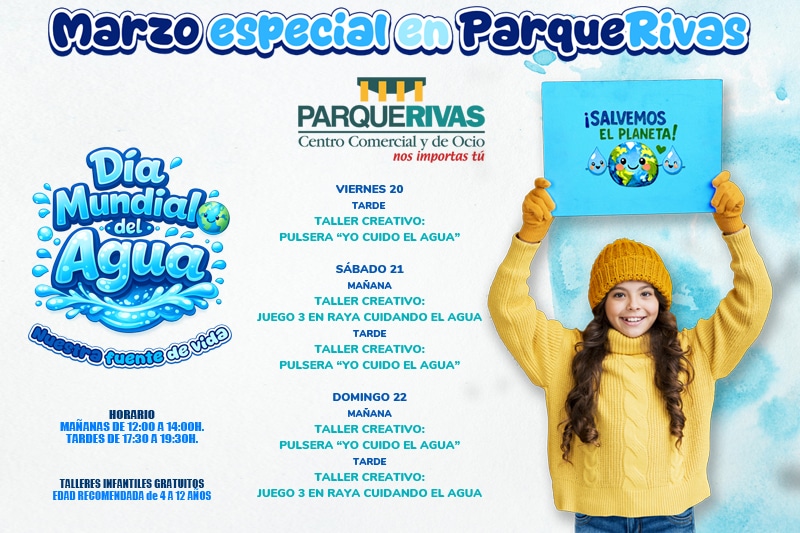 Actividades ParqueRivas marzo