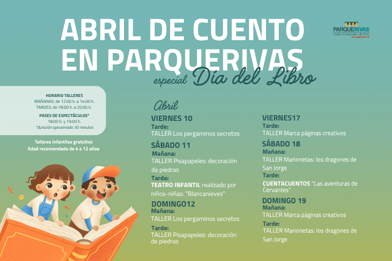 ParqueRivas Día del Libro