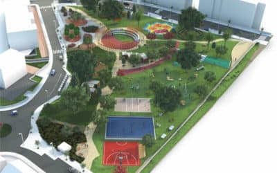 Obras adjudicadas: el parque de la parcela 36 de Rivas (calle José Isbert) será una realidad en 2027