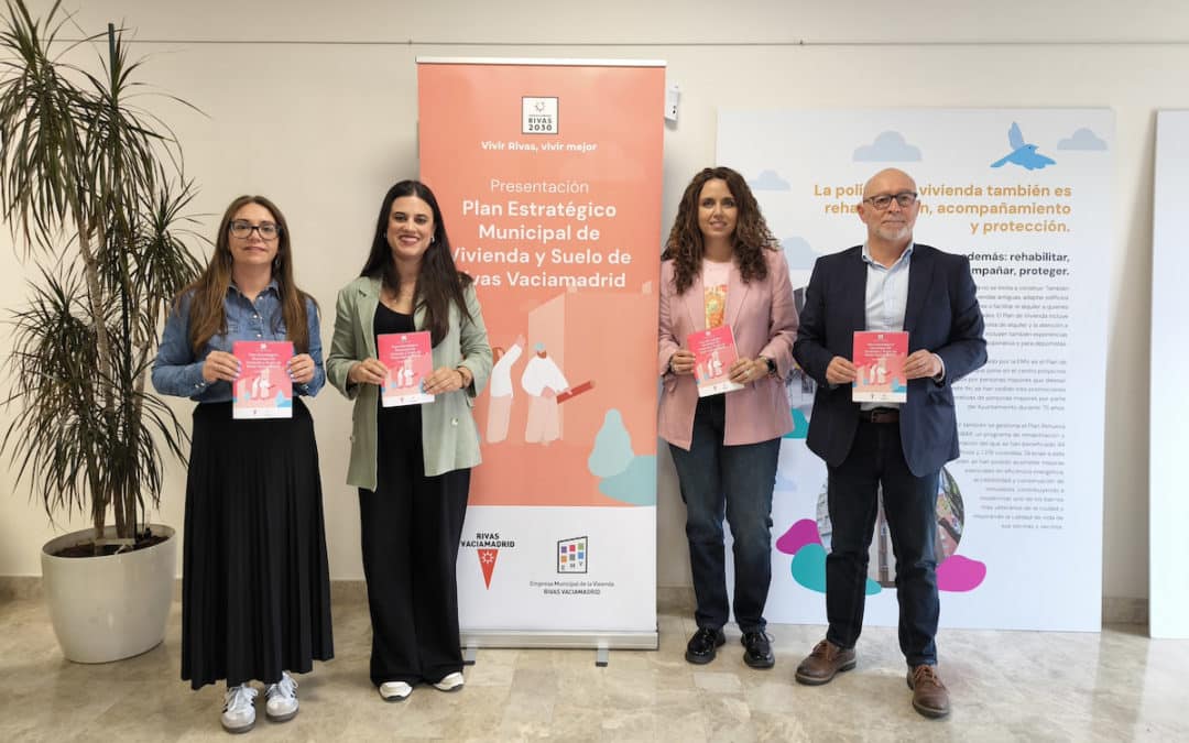Rivas presenta su Plan Estratégico Municipal de Vivienda y Suelo: once medidas para garantizar el acceso a la vivienda