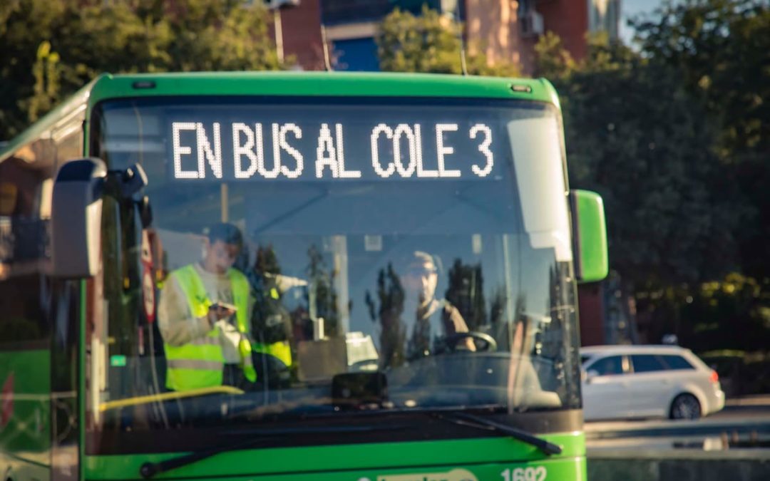 Las rutas escolares municipales de Rivas seguirán siendo gratuitas el próximo curso: el plazo de solicitudes, del 20 de abril al 11 de mayo