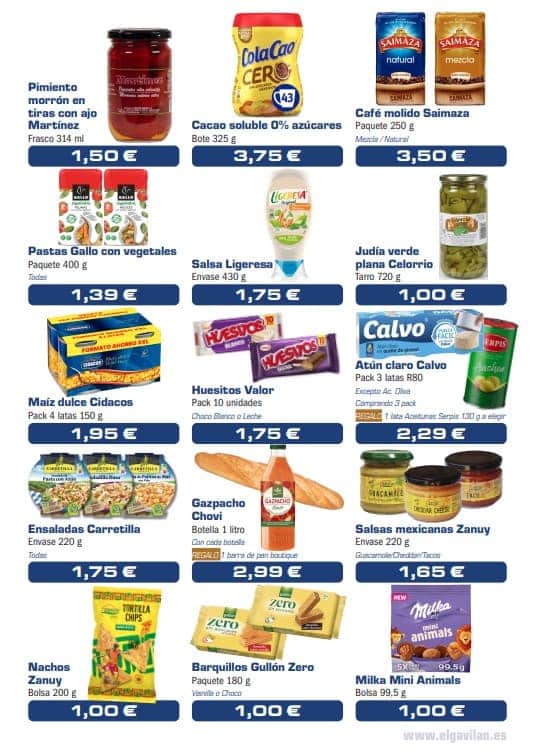 Folleto de ofertas de El Gavilán de Rivas. junio 2026.