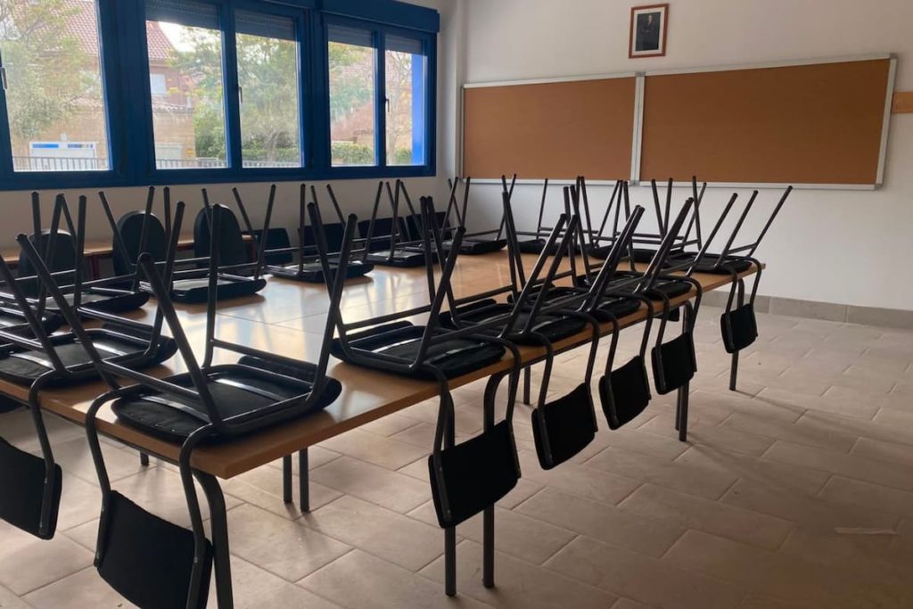 Sala de profesores del IES Margarita Salas