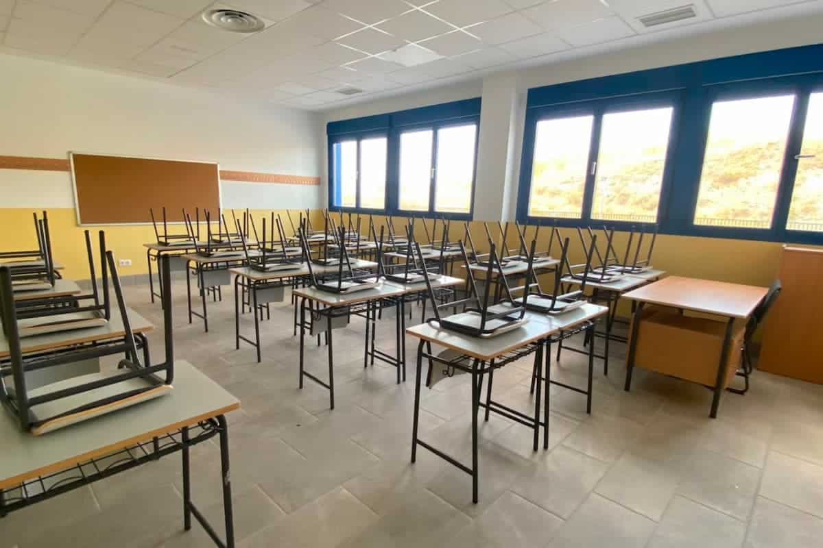 Aula equipada del IES Margarita Salas de Rivas