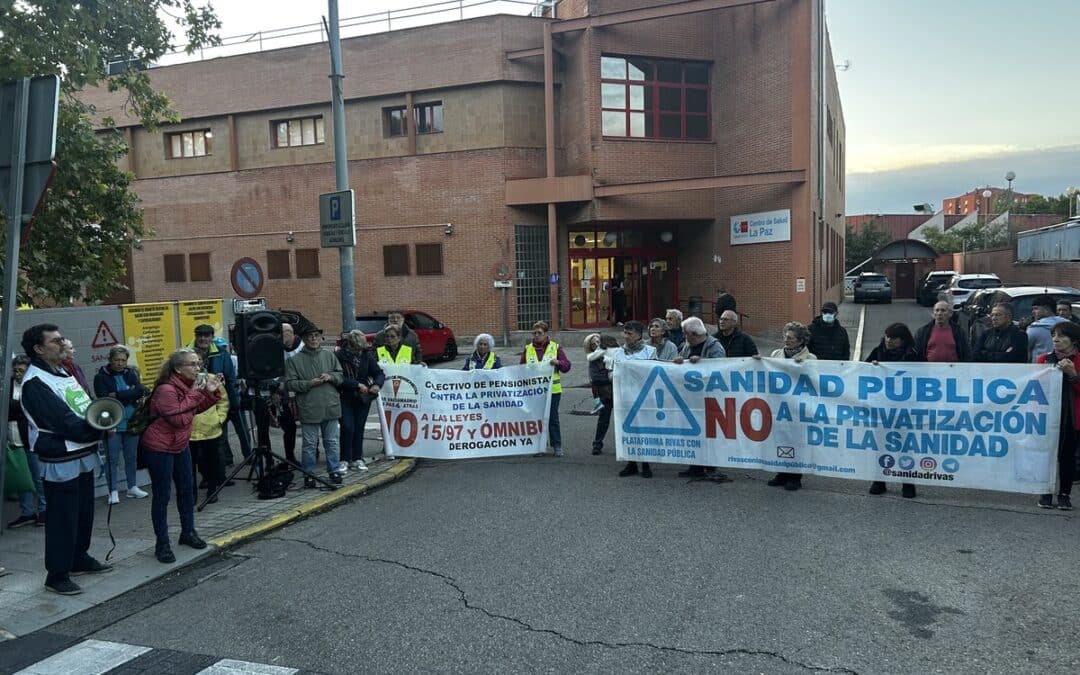 La plataforma Rivas con la Sanidad Pública denuncia el aumento de las demoras en las citas médicas