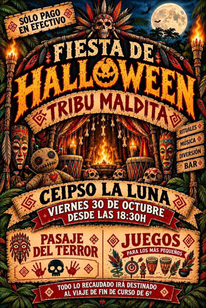 Fiesta de Halloween del CEIPSO La Luna