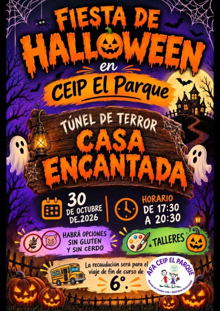 Fiesta de Halloween del CEIP El Parque
