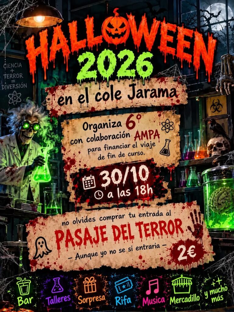 Fiesta de Halloween del CEIP Jarama