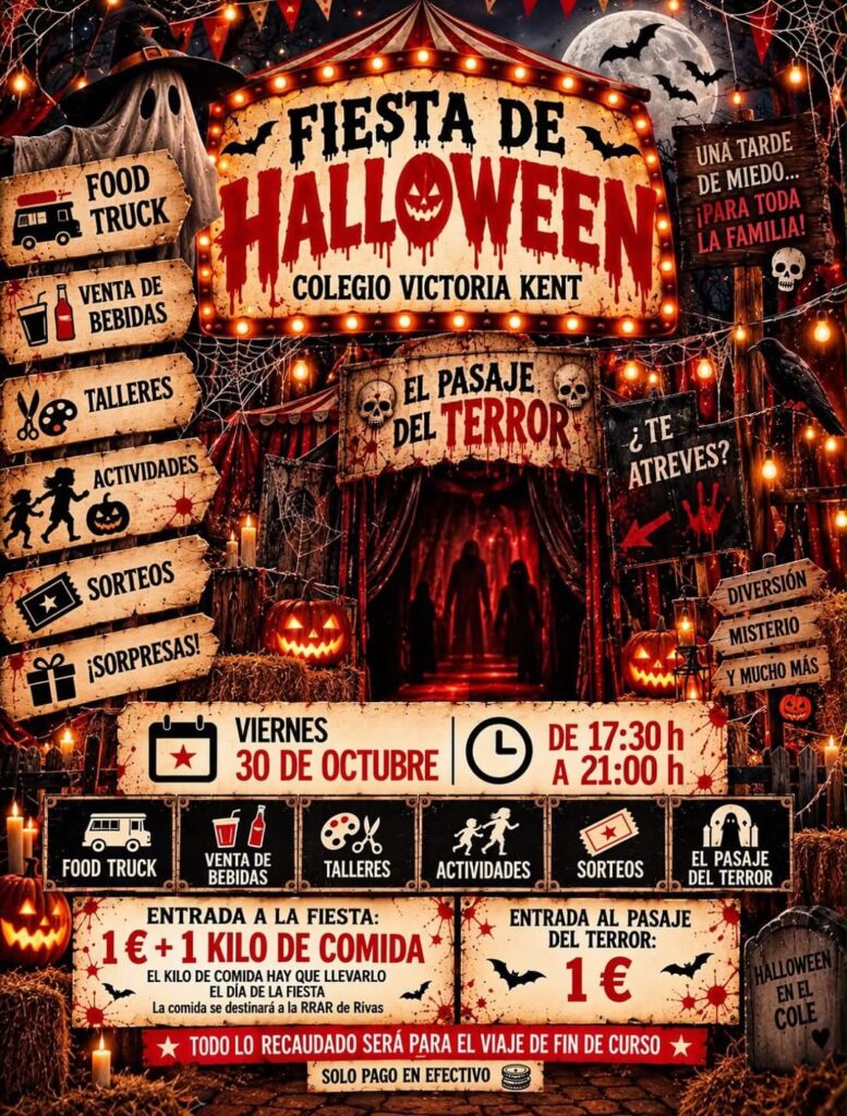 Fiesta de Halloween del CEIP Victoria Kent